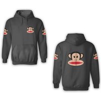 Paul Frank Julius The Monkey Big Face Zip Hoodie 3d Hoodies