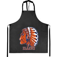 Illinois T-shirtvintage Chief Illiniwek Artwork T-shirt_by Osprey_ Aprons
