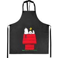 Snoopy Lying On Red Doghouse Wood Charlie Brown Dog Aprons