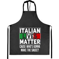 Funny Italian Cook Novelty Gift Italy Flag Aprons