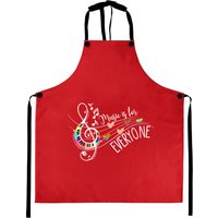 Teacher Job Music Is For Everyone Funny For Music Teacher Aprons