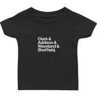 Clark & Addison & Waveland & Sheffield Chicago Baby T-shirts