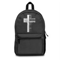 Jeremiah 29:11 Christian Bible Verse Gifts Cross Religious Backpacks