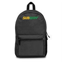 Subwayy Food Logo Restaurant Chain Backpacks