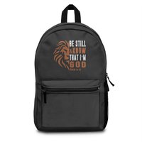 Men Be Still And Know That I M God Christian Jesus Dad 1 Backpacks