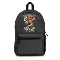 Demolition Derby Lover Backpacks
