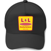 L & L Hawaiian Barbeque Food Logo Restaurant Chain Baseball Caps