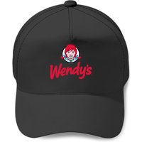 Wendys Fast Food Restaurant Logo Zip Baseball Caps