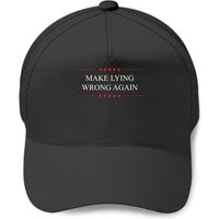 Make Lying Wrong Again Birthday Christmas Gift Baseball Caps