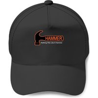 Hammer Bowling Men's Black Baseball Caps
