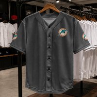 Miami Dolphin Baseball Jerseys