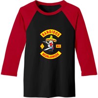Bandidos Worldwide Mc Logo Baseball Tees
