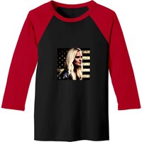 Tomi Lahren Portrait Sketch Patriotic Political Baseball Tees