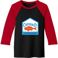 Captain D's Seafood Kitchen Restaurant Logo Baseball Tees