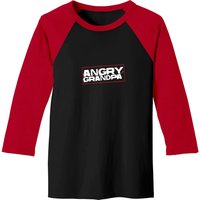 Angry Grandpa Logo Baseball Tees