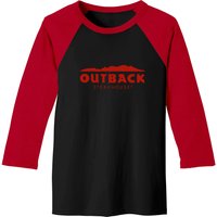Outback Steakhouse Restaurant Logo Baseball Tees