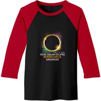 Russellville Arkansas Total Solar Eclipse April 8 2024 Baseball Tees