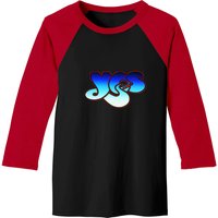 Blue Yes Logo Baseball Tees
