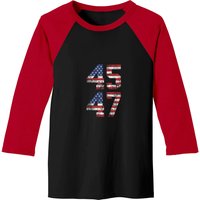 45 47 Trump 2024 Baseball Tees