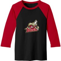 Rapid City Rush Ice Hockey Club Logo Baseball Tees
