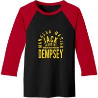 Jack Dempsey Known As The Manassa Mauler In Yellow Baseball Tees