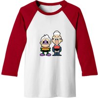 Mermaidman And Bernacle Boy Chibi224 Baseball Tees