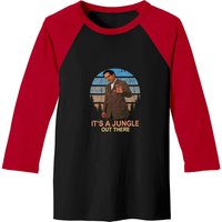 Monk - It's A Jungle Out There, Funny Adrian Monk Baseball Tees