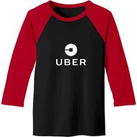 Uber Logo Baseball Tee - Uber Eats Merch