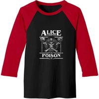 Alice Cooper Poison Label Baseball Tees