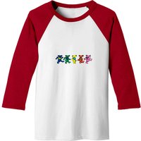 Grateful Dancing Deads Bears Baseball Tees