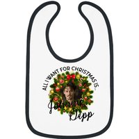 All I Want For Christmas Is Johnny Depp Bibs
