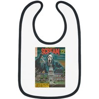 Scream Graphic Bib