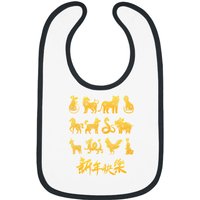 Chinese Zodiac Signs Animal Lunar New Year Chinese 2023 T Bibs