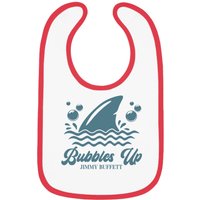 Bubbles Up Jimmy Buffett Bibs, Bubbles Up Memorial Bibs, Jimmy Lover Gifts