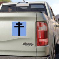 French Resistance Cross Of Lorraine Car Magnets
