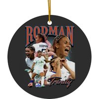 Trinity Rodman Ceramic Ornaments Limited American Professional Woman Sport Bootleg Design