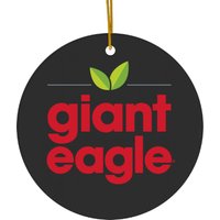 Giant Eagle Food Logo Restaurant Chain Ceramic Ornaments