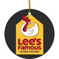 Lee's Famous Recipe Chicken Ceramic Ornaments