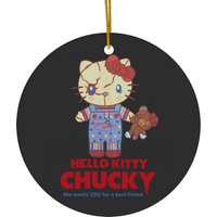 Hello Chucky Merch Ceramic Ornaments