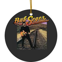 Bob Seger Black Western Ceramic Ornaments