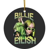 Billie Eilish Ceramic Ornaments