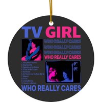 Tv Girl Ceramic Ornaments, Tv Girl Who Really Cares Ceramic Ornaments