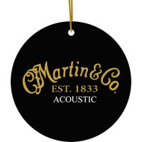 Martin Co Acoustic Guitars Ceramic Ornaments
