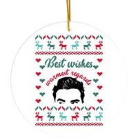 Schitts Creek Holiday Ceramic Ornaments