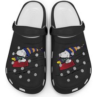 Snoopy And Woodstock Cartoon Christmas Clogs