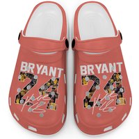 Kobe Bryant Basketball Clogs - Black Mamba Design