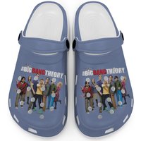 The Big Bang Theory Group Shot Logo Clogs
