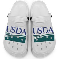 Department Of Agriculture Usda Logo Zip Clogs