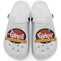 Gino's Pizza And Spaghetti Restaurant Food Chain Clogs
