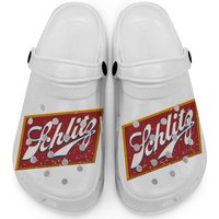 Schlitz Beer Clogs